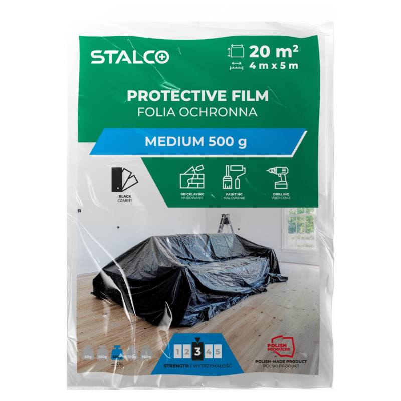 Fólie ochranná černá