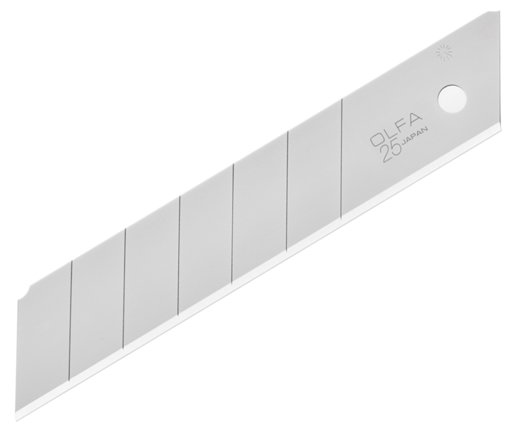 Čepel ulamovací 25mm Olfa HB - 20ks