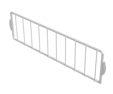 Přepážka drátěné poličky Domax Integri ARWSD - 320 bílá