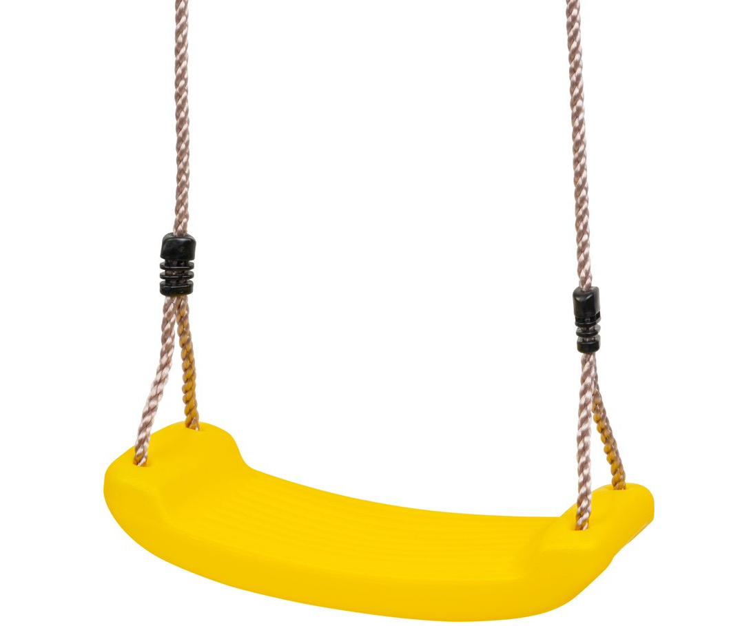 Houpačka dětská plastová Strend - žlutá