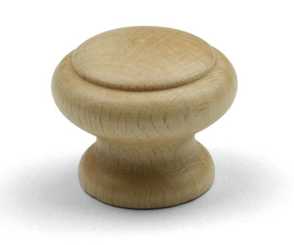 Knopek 35mm Jura Tulip - buk lakovaný