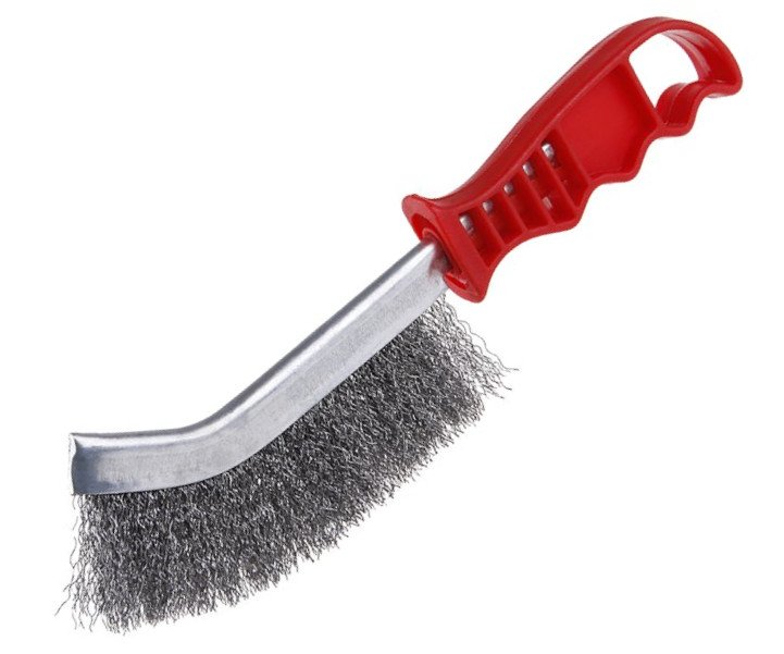 Kartáč drátěný vlnitý ocelový úzký 260mm Westberg