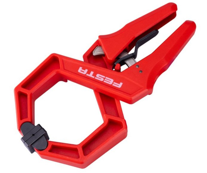 Svěrka se zubovou pojistkou plast 230mm Festa