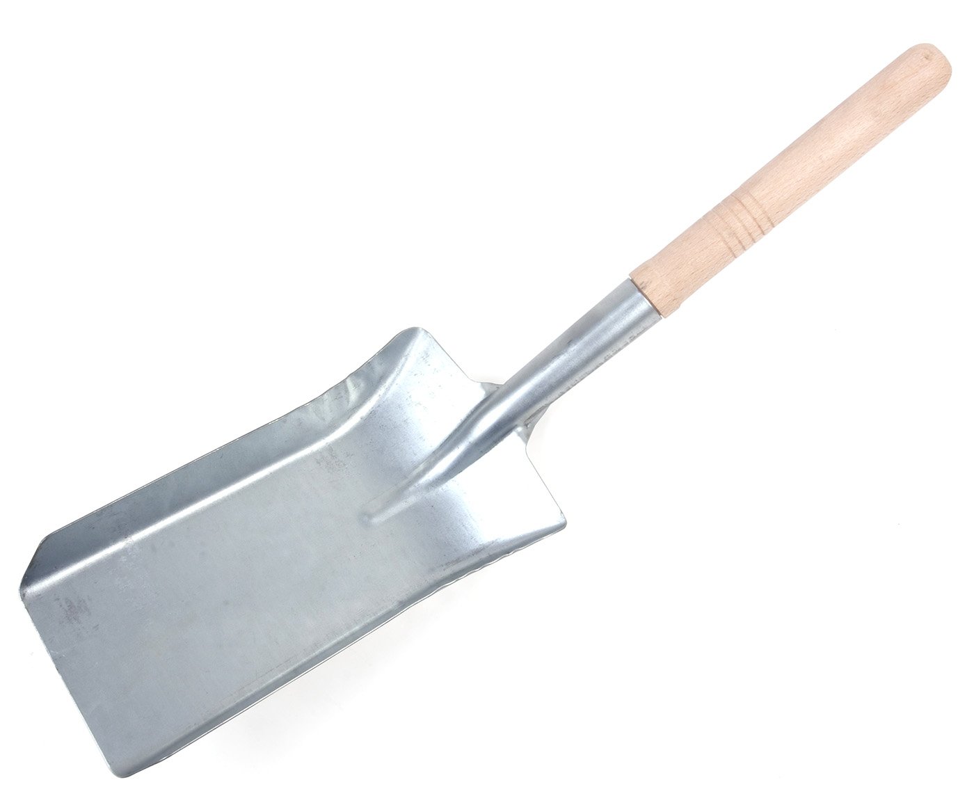 Lopatka na uhlí pozinkovaná dřevěná rukojeť
