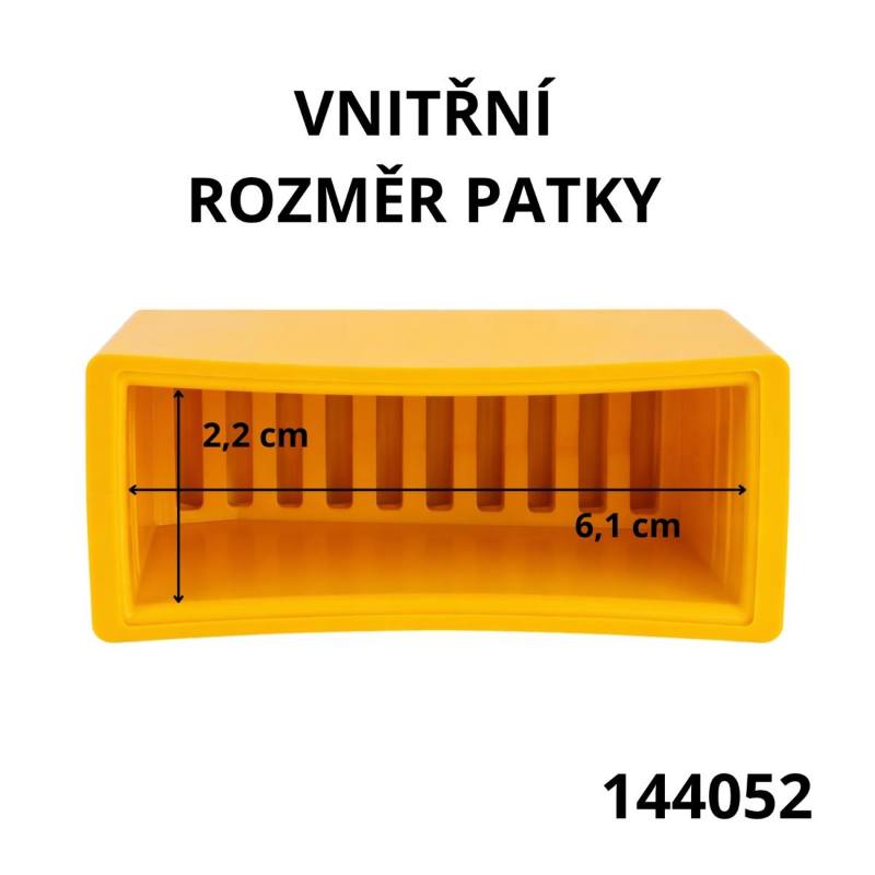 Patka PVC na dřevěné štafle
