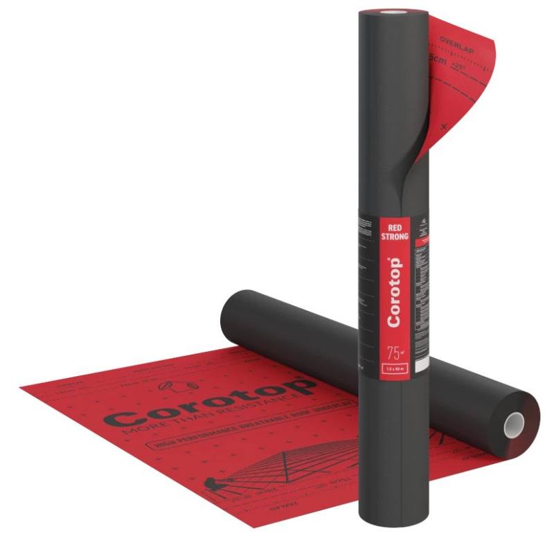 Membrána Corotop RED STRONG 180+ 75m2 s páskami Euronářadí