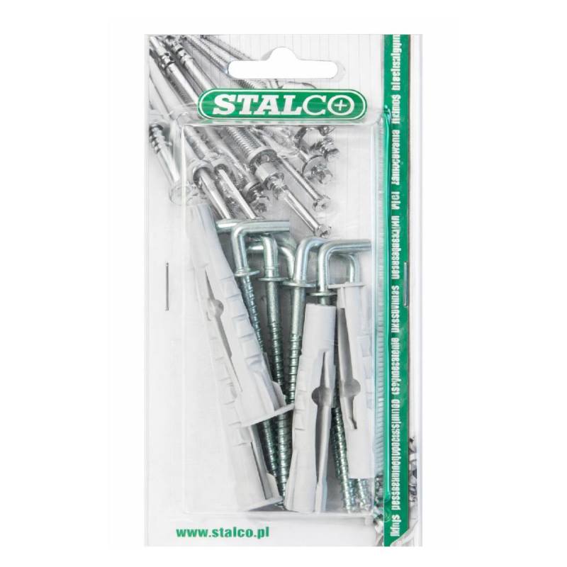 Hmoždinka univerzální s pravoúhlým háčkem