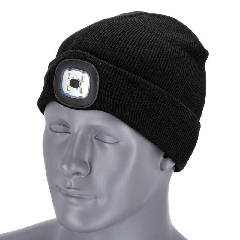 Čepice zimní RAY KIDS s LED světlem