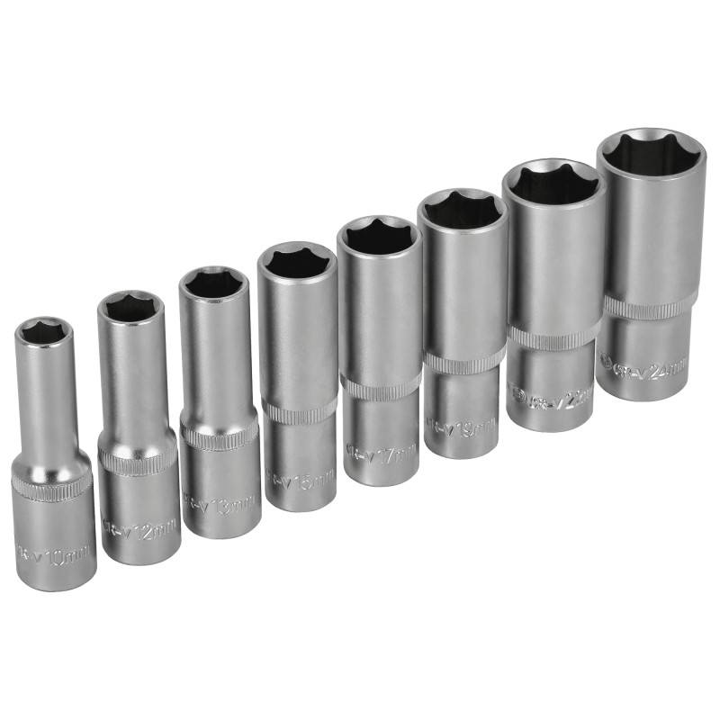 Sada nástrčných klíčů prodloužených