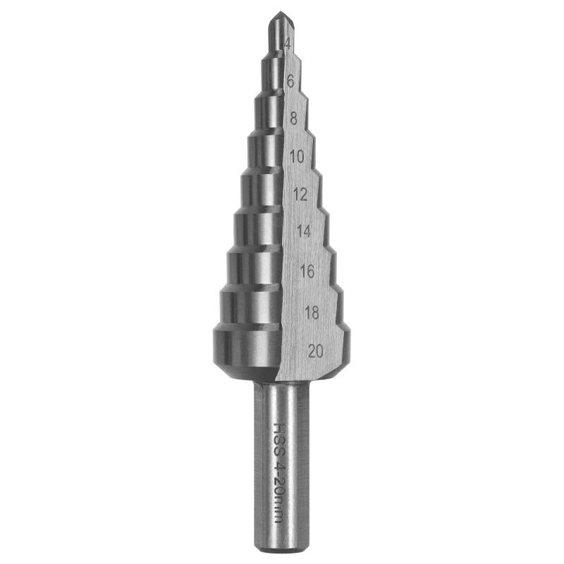Vrták stupňovitý HSS RP 4 - 20 mm