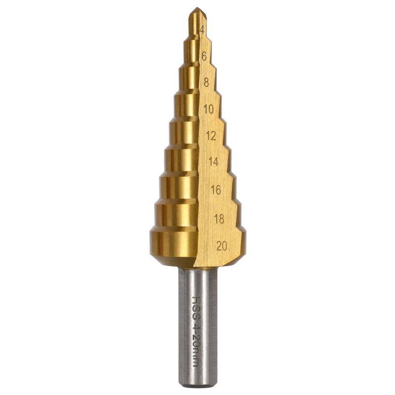 Vrták stupňovitý HSS RP 4- 20 mm