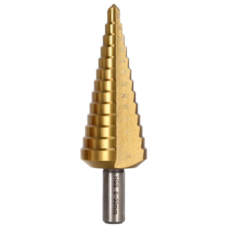 Vrták stupňovitý HSS RP 6 - 30 mm