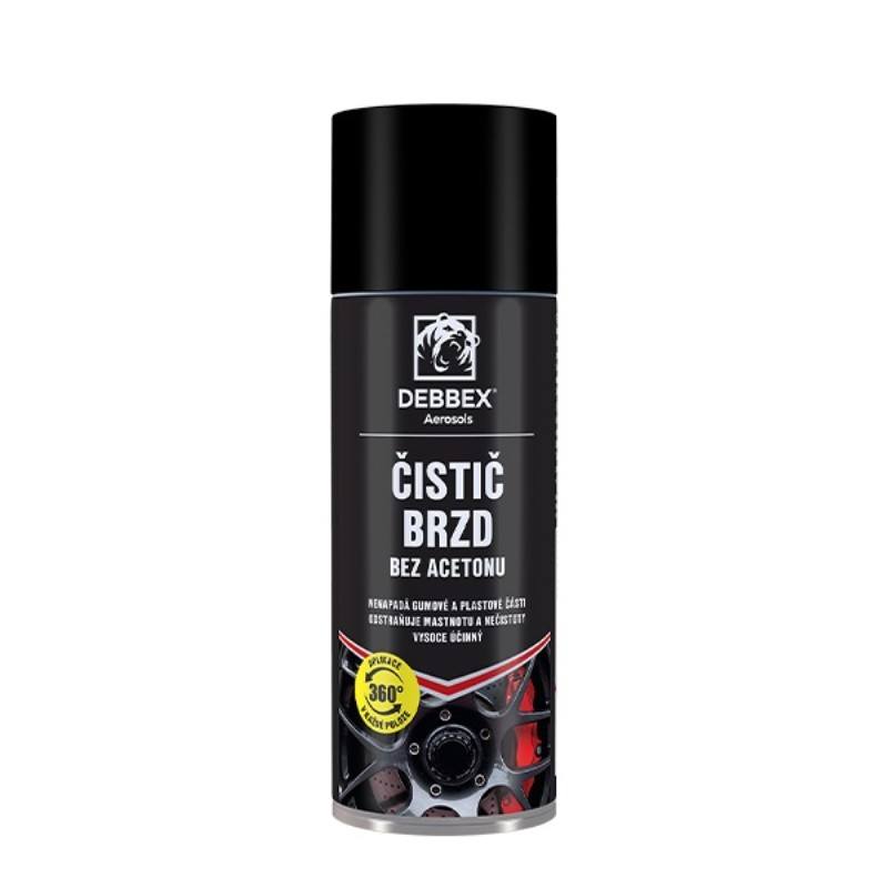 Čistič brzd bez acetonu DEBBEX