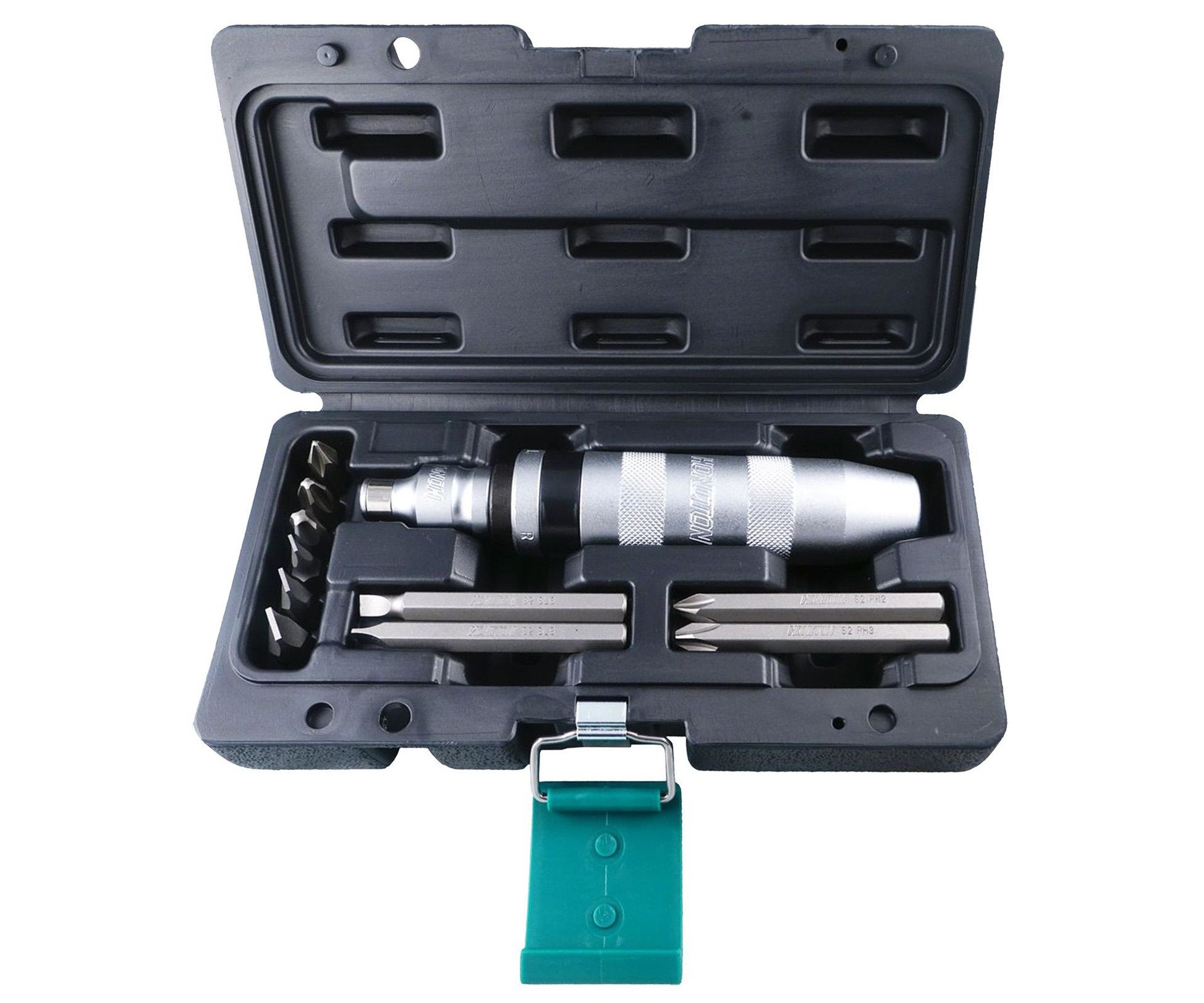 Šroubovák úderový s bity 12ks Honiton