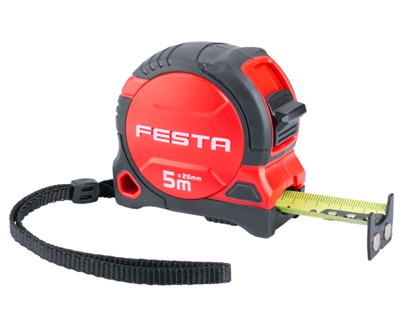 Metr svinovací s magnetem Festa Magnet - 5m/25mm