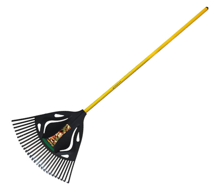 Hrábě na listí široké s násadou Australian