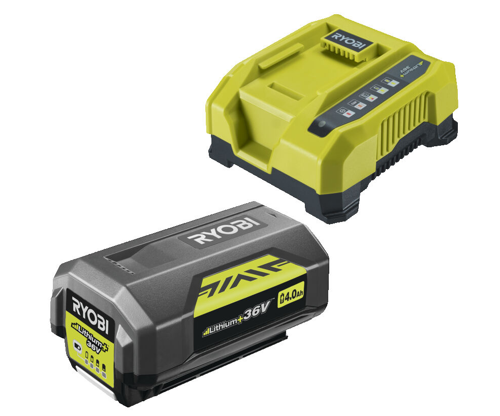 Ryobi RY36BC60A-140 36V MAX POWER akumulátor 4.0Ah + rychlonabíječka