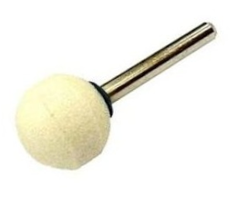 Tělísko brousicí kulové Tyrolit - 99BA80M7V40 8x3mm bílé