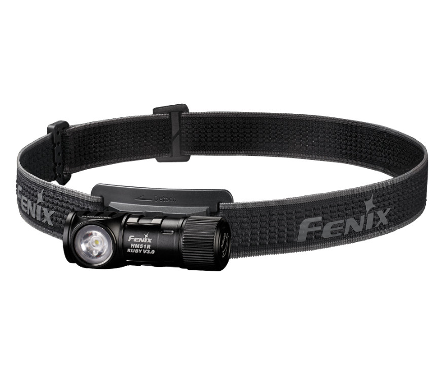 Čelovka nabíjecí LED USB/CR123A Fenix HM51R Ruby V3.0