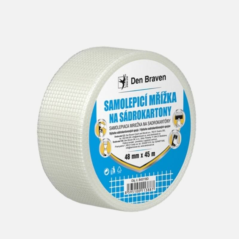 Mřížka samolepicí na sádrokartony 48mm x 20m Euronářadí