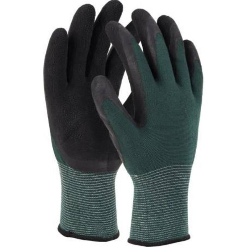Rukavice polyesterové LATEX FOAM S