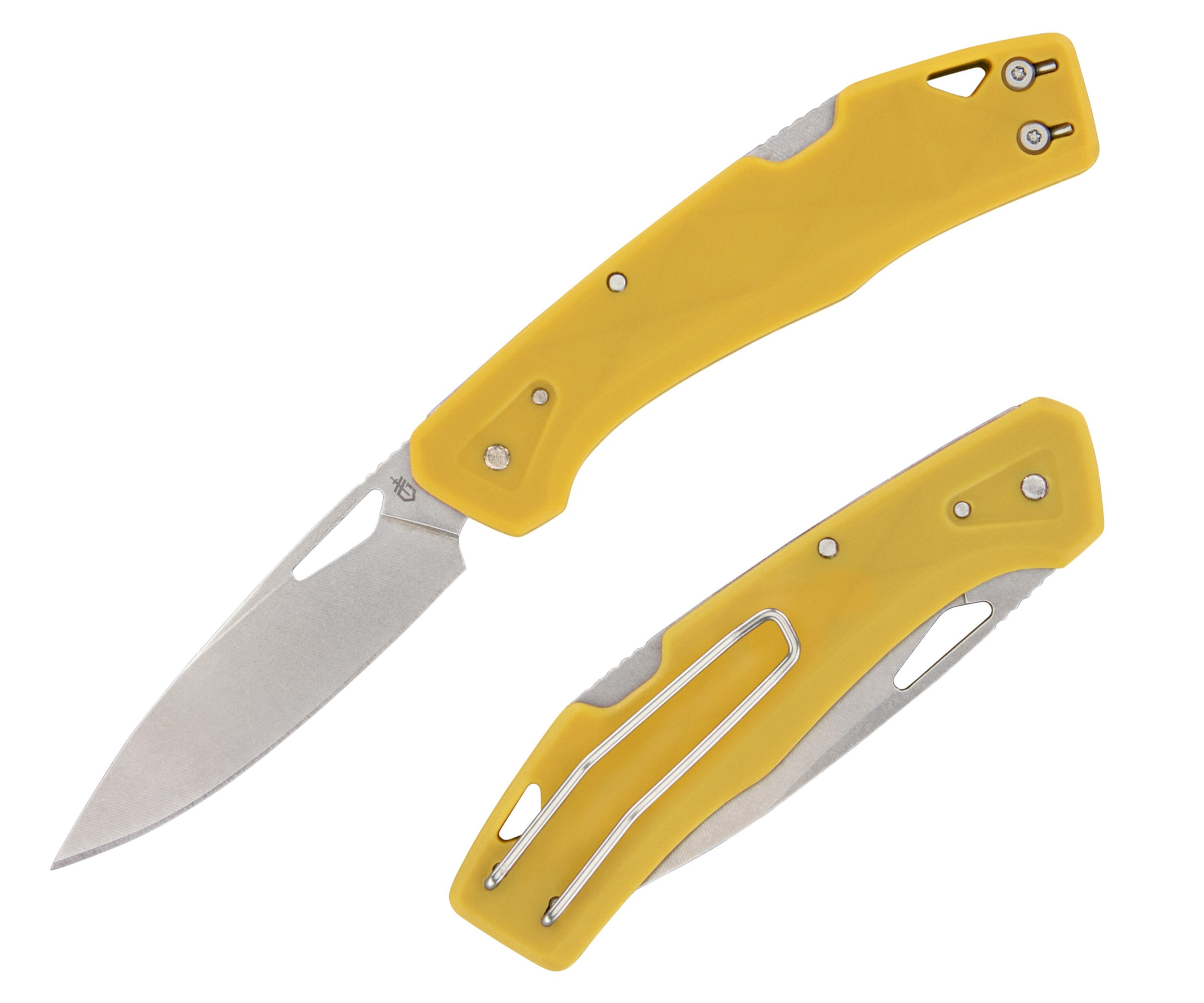 Nůž zavírací LST Clip Point Gerber - žlutý